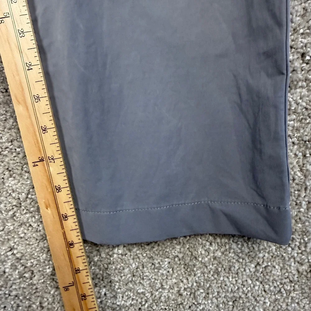 Vineyard Vines OTG Stillwater Golf Pants Mens 38x30 Gray Stretch Chino Technical